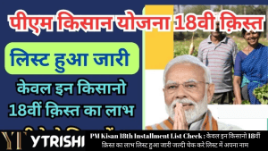 PM Kisan 18th Installment List Check